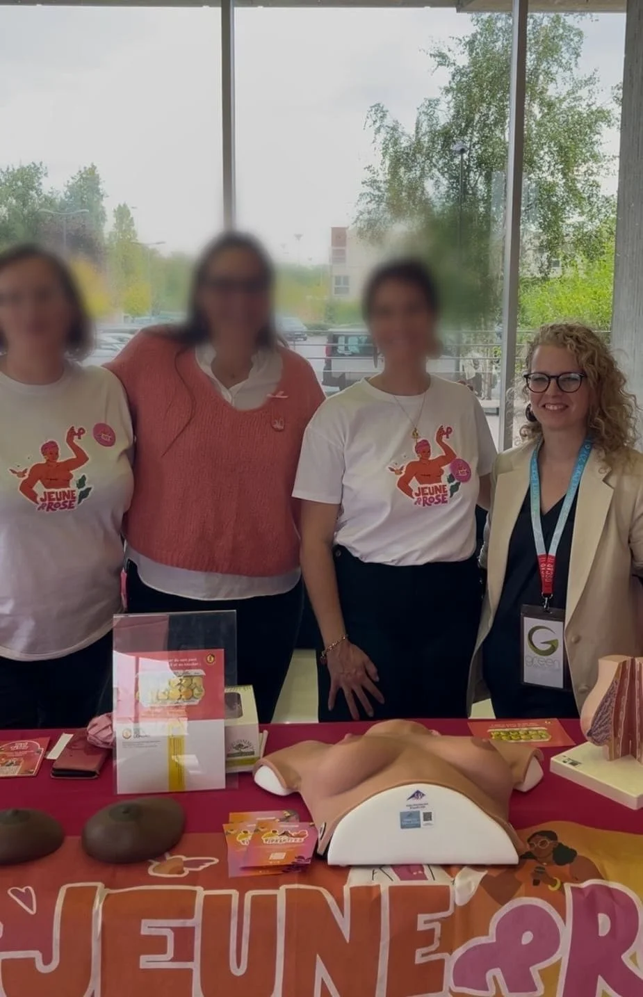 Scénographie en réemploi pour la journée